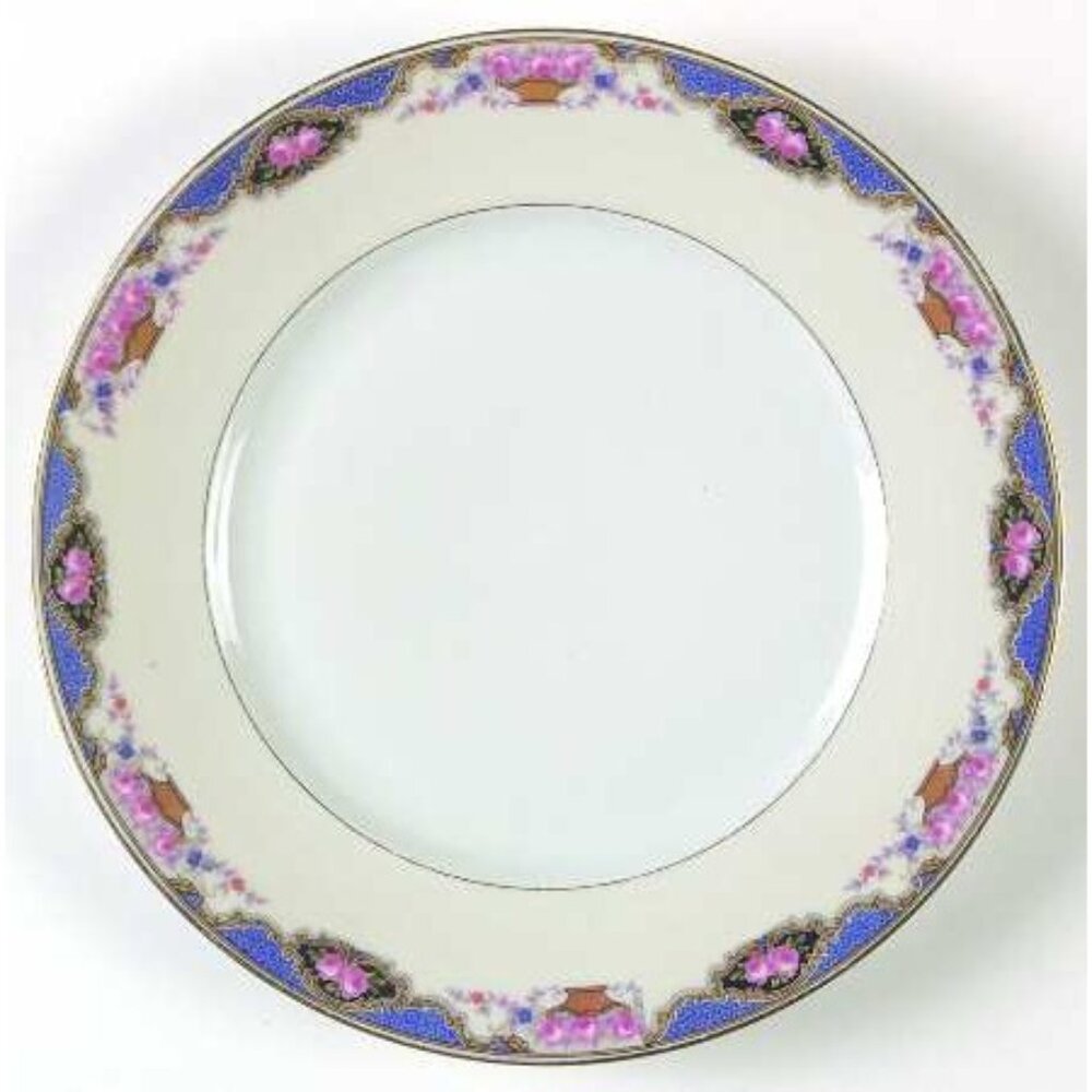 Lot of 2 Rare VTG Edelstein 1262 Verge Bavaria 10" Dinner Plates I9080 Chips